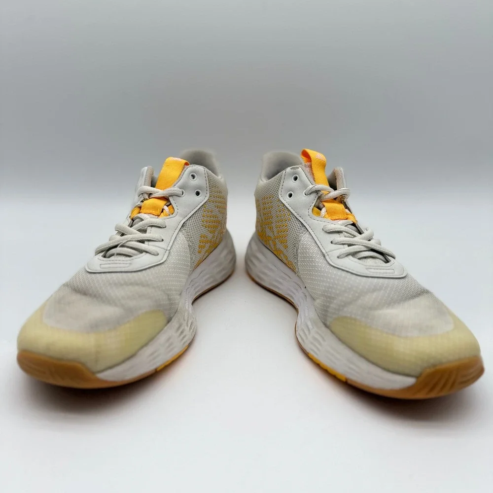 Adidas Mens 6 Womens 7.5 OwnTheGame 2.0 Basketball Shoes Grey Black Orange